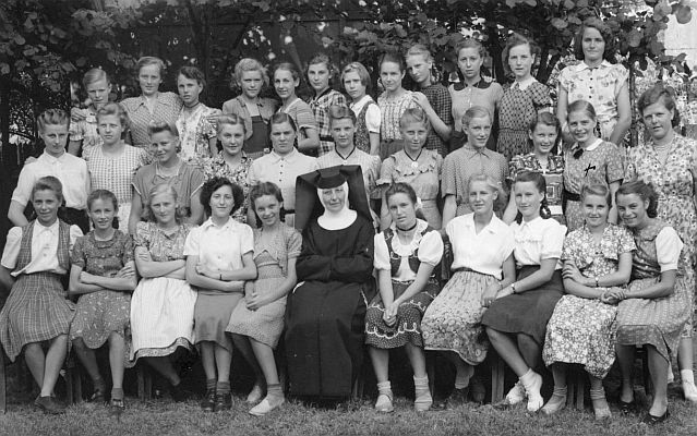 Schwester Adelmunda 1952